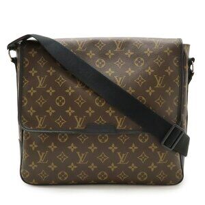 LOUIS VUITTON Black Monogram Shoulder Bag